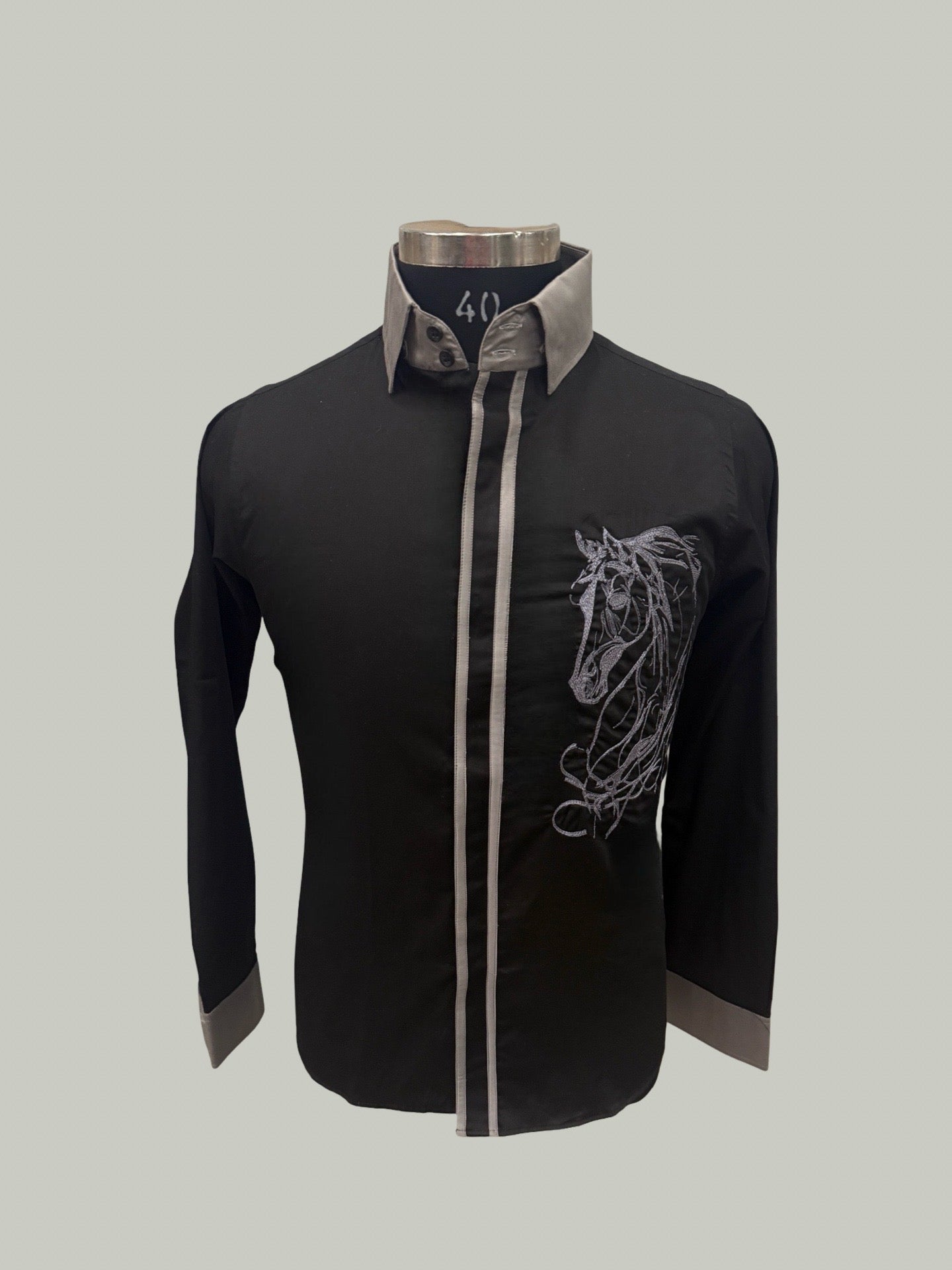 Grey Horse Shirt