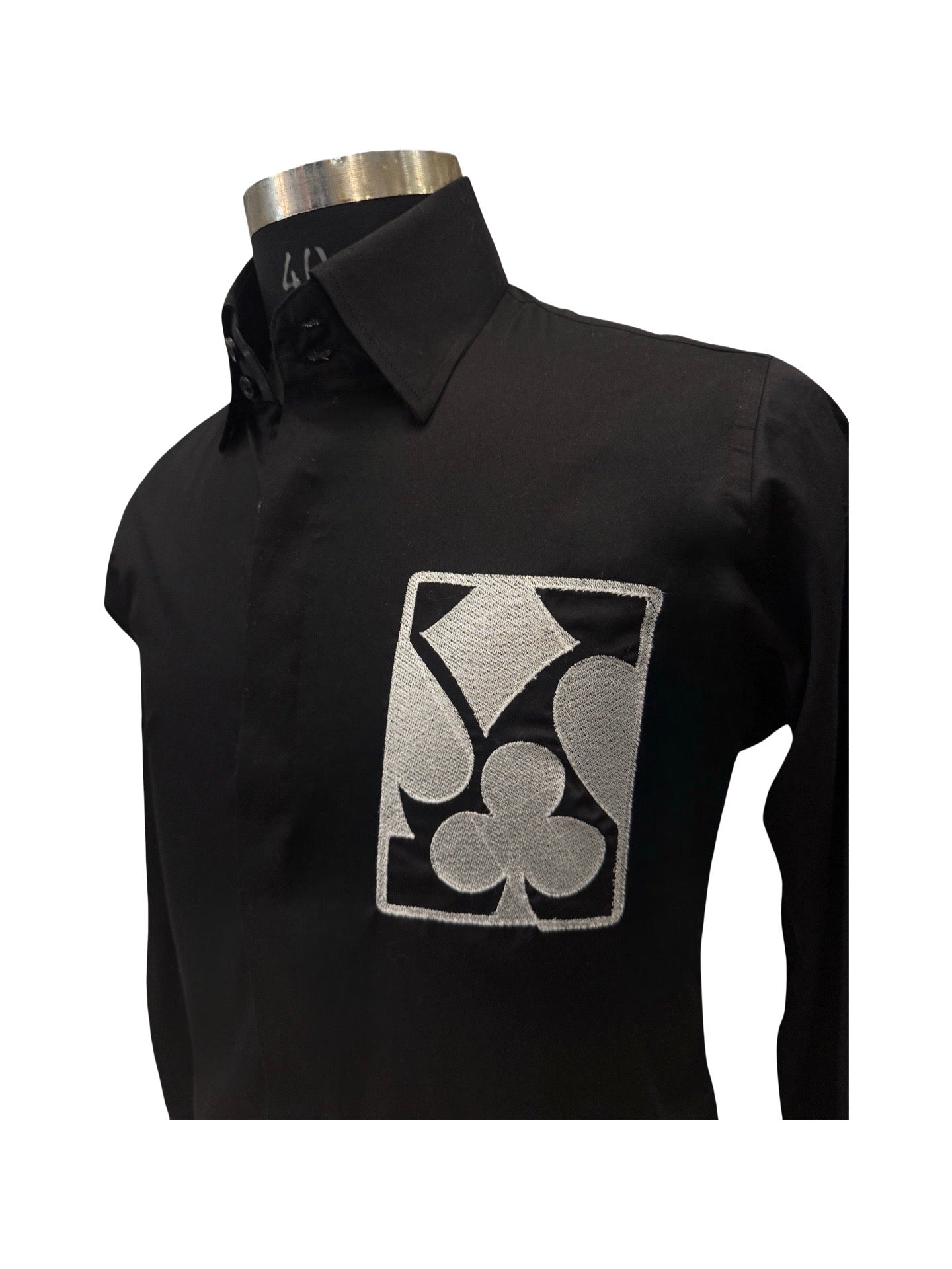 Black 4 Suits Shirt