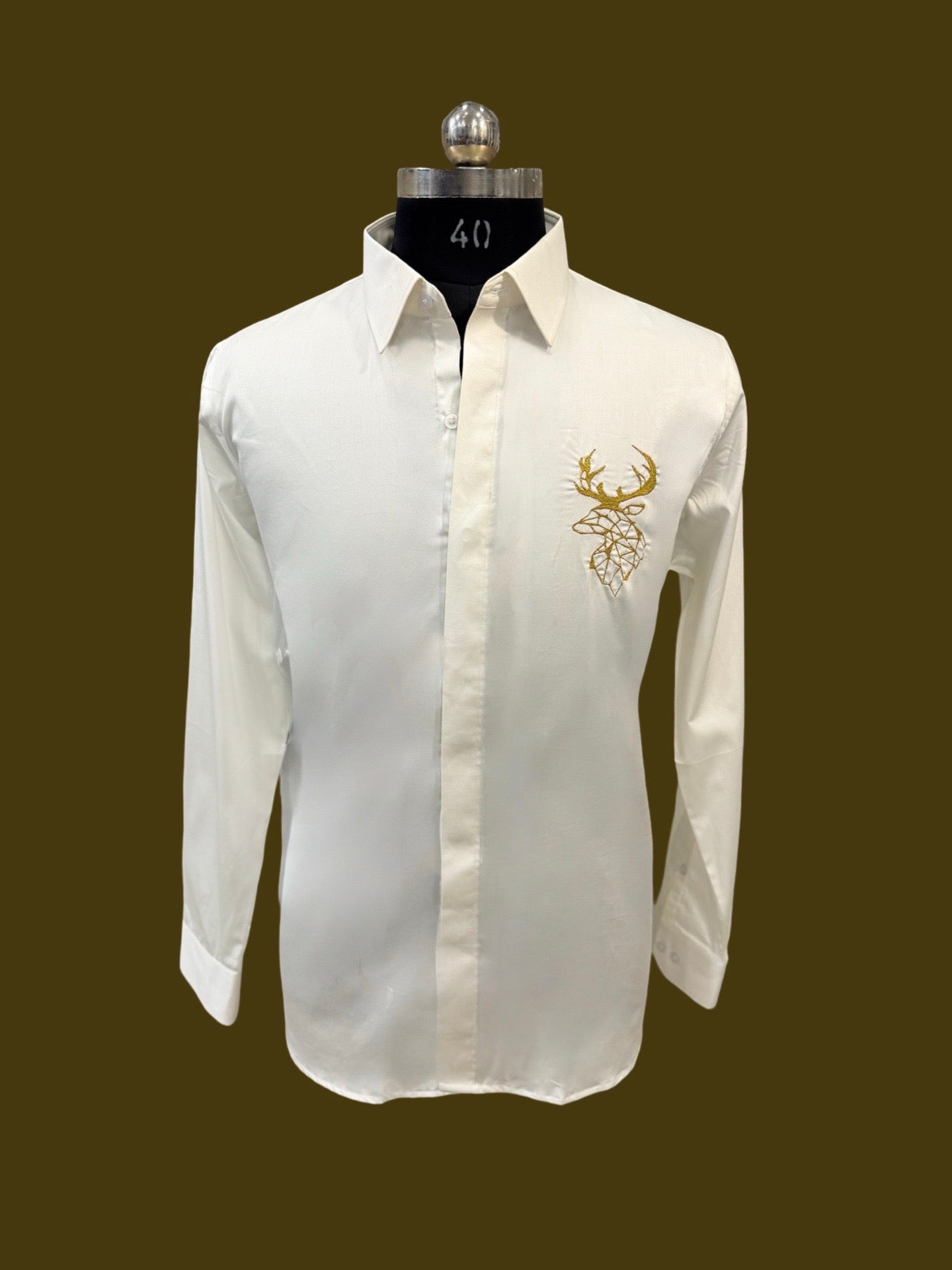 Gold Reindeer Shirt