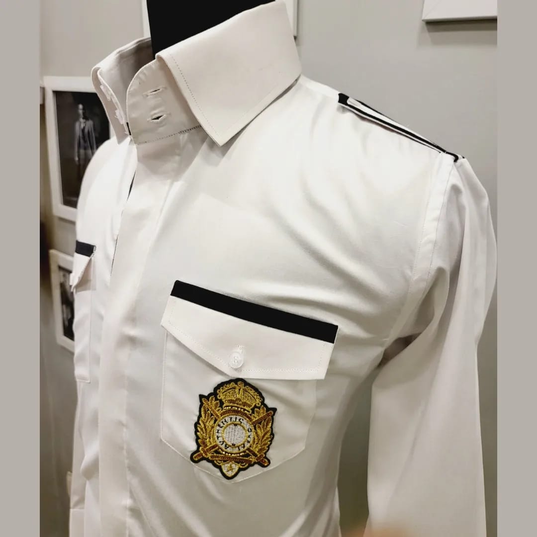 White Pilot Shirt