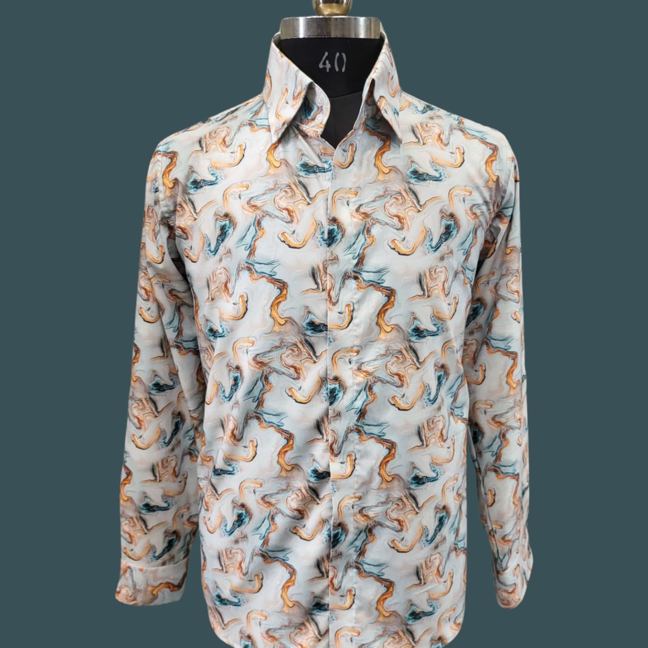 Marble Print Shirt