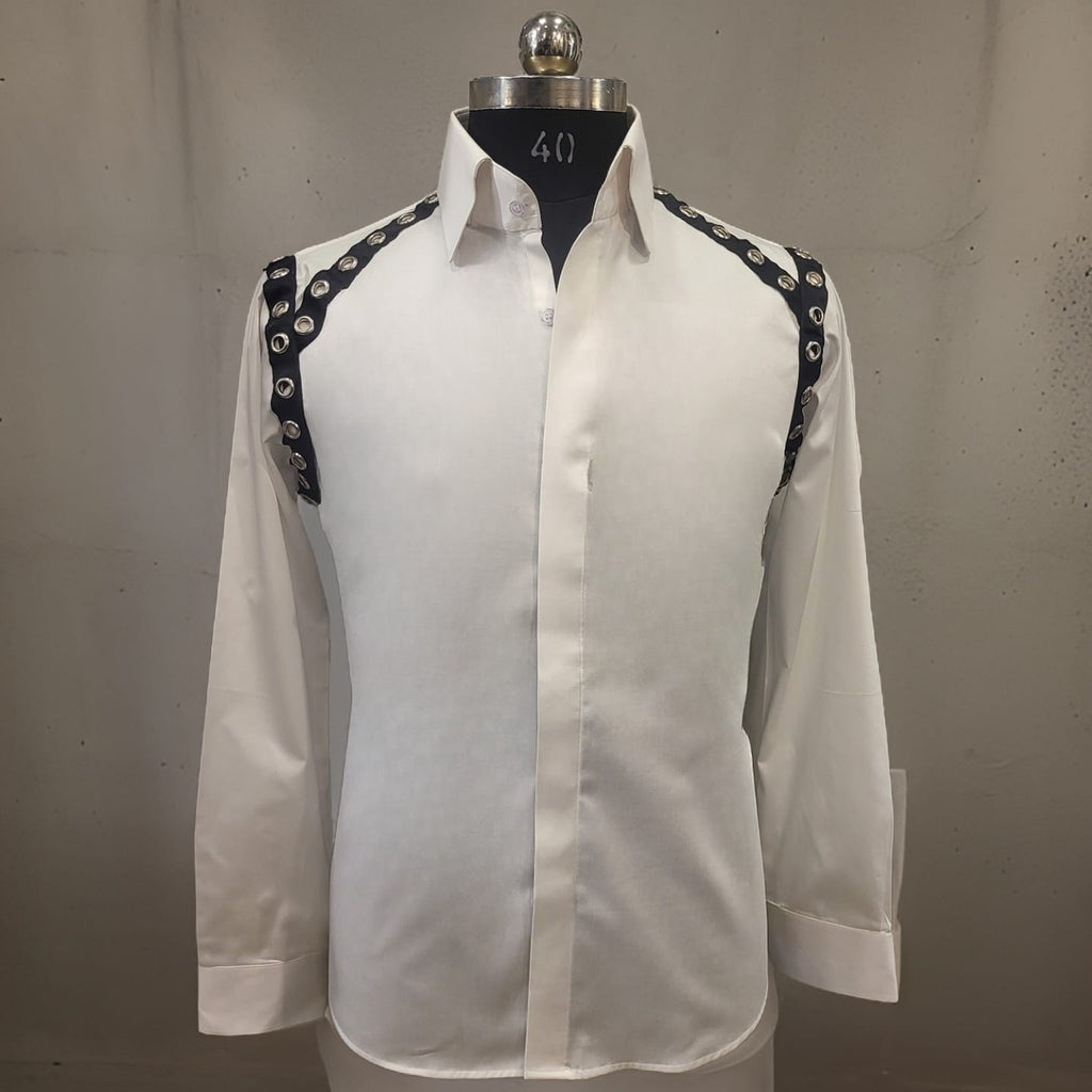 White Eyelet Shirt