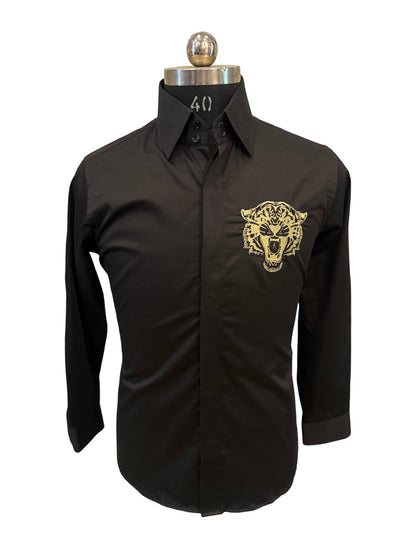Black Gold Tiger Shirt