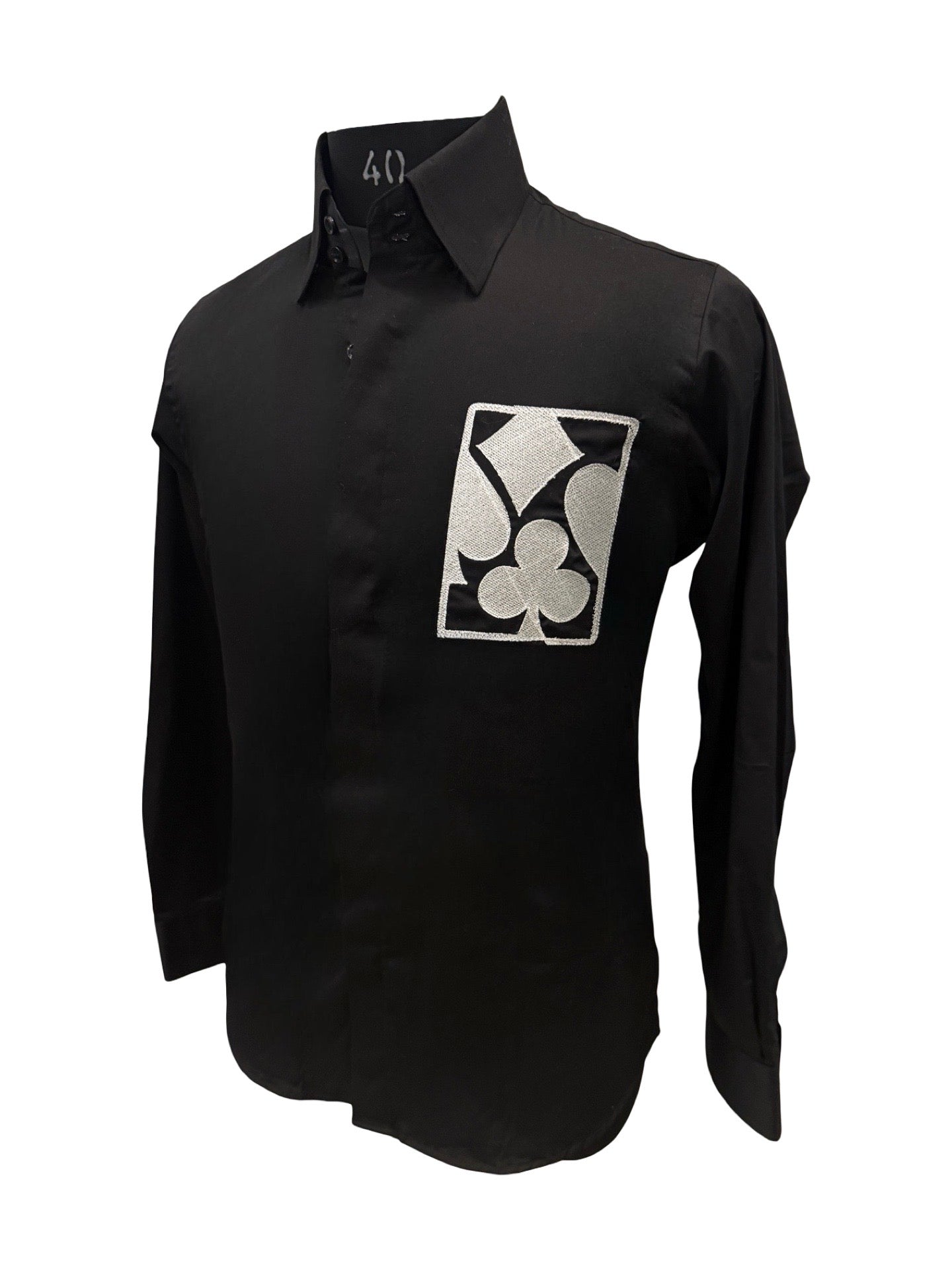 Black 4 Suits Shirt