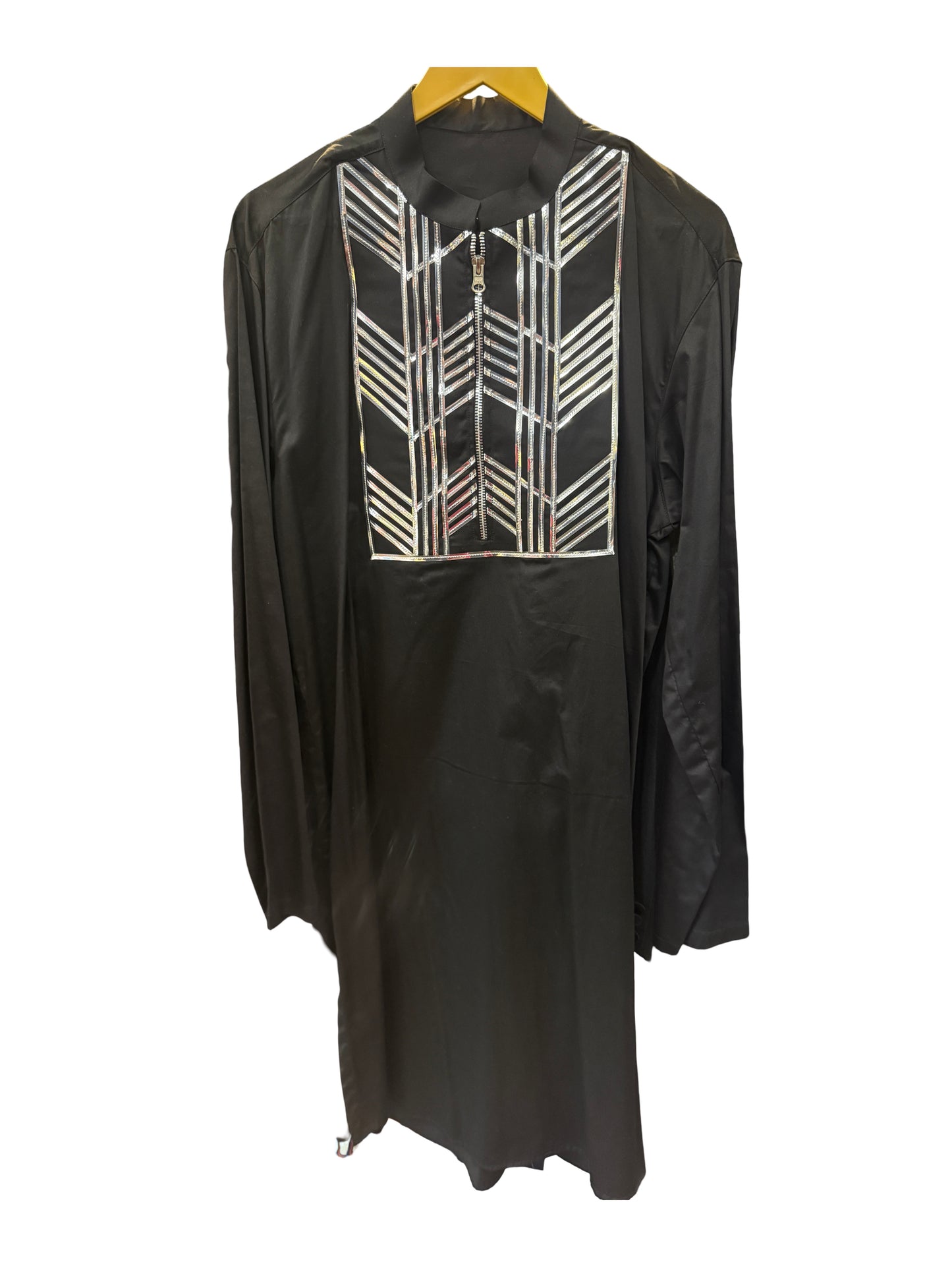 Black Metallic Kurta