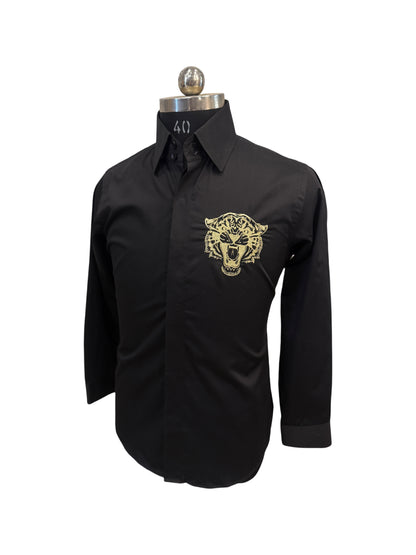Black Gold Tiger Shirt