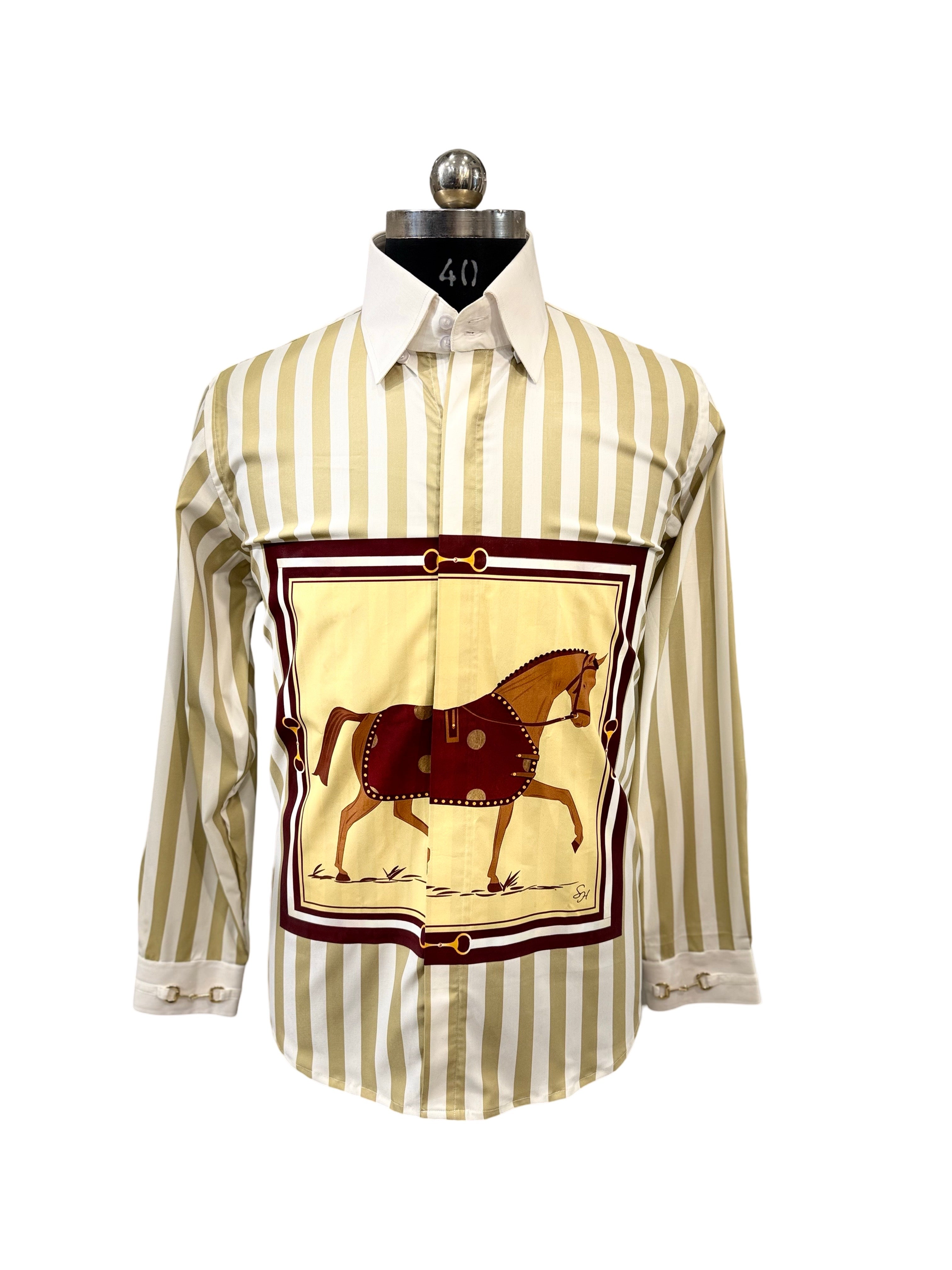 Striped Horse Shirt