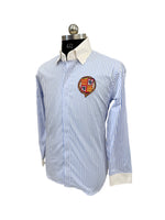 Sky Striped Logo Shirt