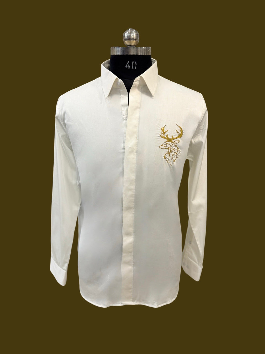 Gold Reindeer Shirt