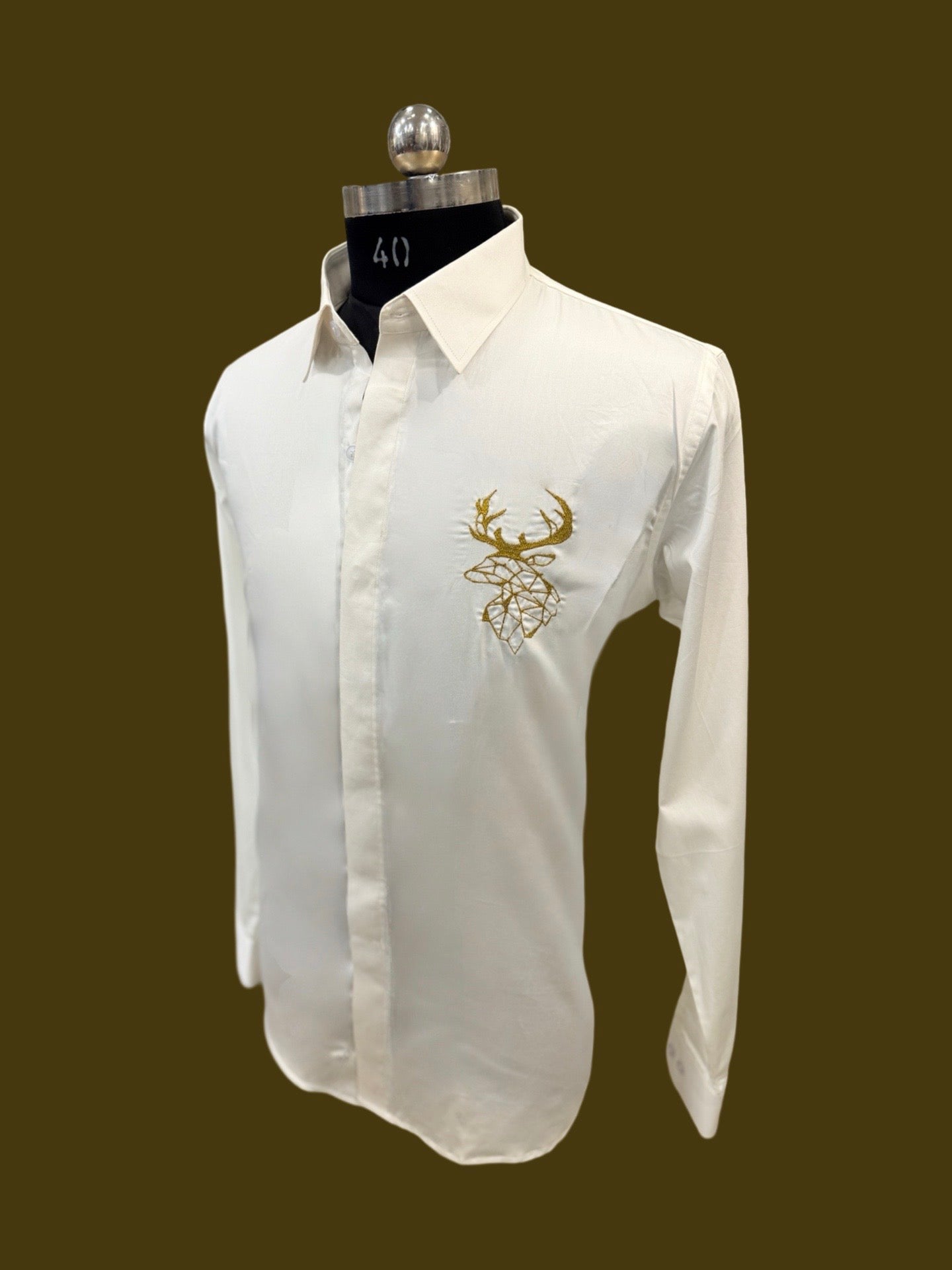 Gold Reindeer Shirt