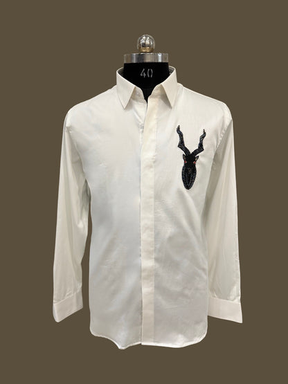 White Deer Shirt