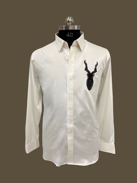 White Deer Shirt