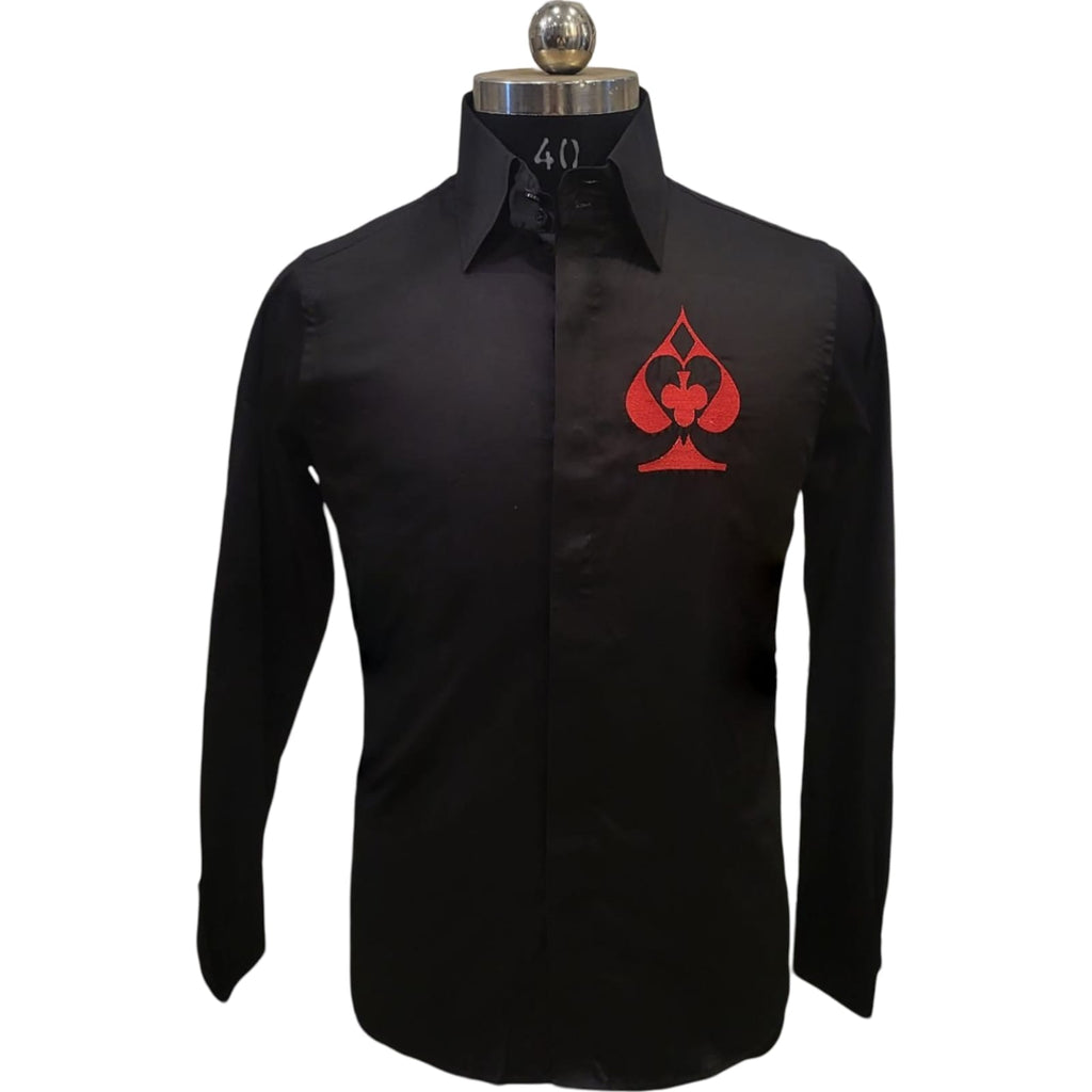 Black 4 Suites Shirt