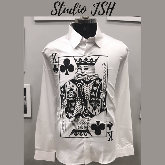 White King Of Clubs Shirt