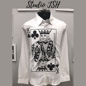 White King Of Clubs Shirt