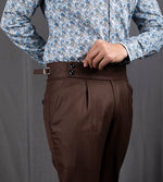 Brown High Waisted Pants