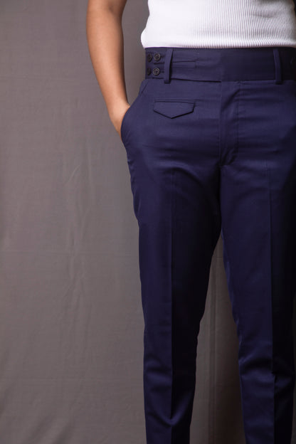 Navy Blue High Waisted Pants