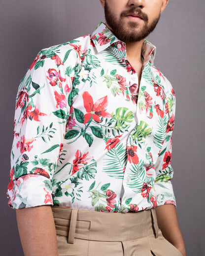 White Floral Extravaganza