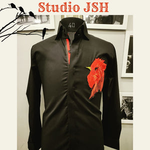 Black Angry Bird Shirt