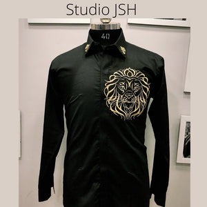 Black Simba Lion Shirt